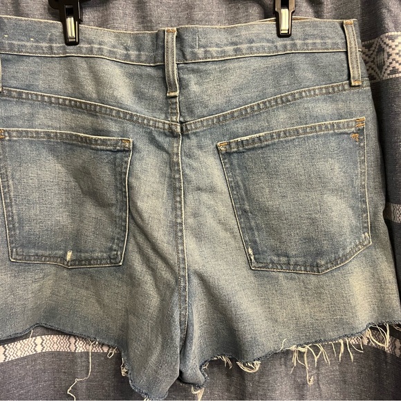 Madewell Shorts Womens Plus Size 32 Relaxed Jean Denim Light Wash - Picture 2 of 4